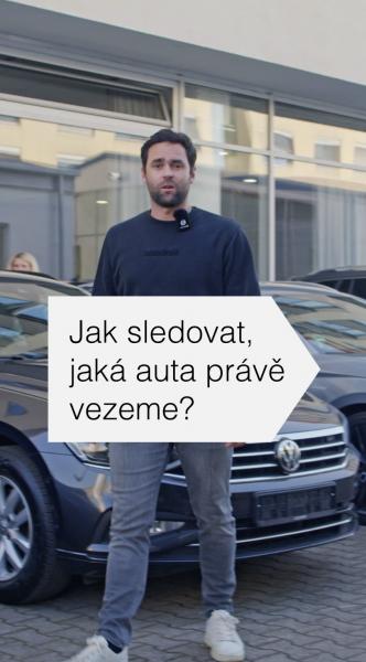 Jak sledovat, jaká auta právě vezeme?