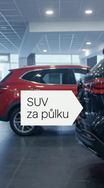 SUV za půlku